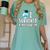 I Survived Kindergarten Graduation Kids Owl Grad Women's Comfort Colors T-Shirt Chalky Mint