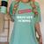 I Survived Military School Graduation Straight Outta Women's Comfort Colors T-Shirt Chalky Mint