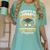 i Survived My Moms Doctorate Program Graduation Women's Comfort Colors T-Shirt Chalky Mint