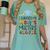 I Survived My Mom's Master's Degree Master Graduation Women's Comfort Colors T-Shirt Chalky Mint
