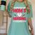 I Survived My Mom’s Nursing Degree Nurse Nursing Graduation Women's Comfort Colors T-Shirt Chalky Mint