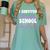 I Survived Nursing School Class Of 2025 New Nurse Graduation Women's Comfort Colors T-Shirt Chalky Mint