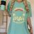 Survived My Wife's Master's Degree College Graduation Women's Comfort Colors T-Shirt Chalky Mint