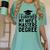 I Survived My Wife's Masters Degree Graduation Class Of 2025 Women's Comfort Colors T-Shirt Chalky Mint