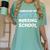 i Survived My Wifes Nursing School Degree Graduation Party Women's Comfort Colors T-Shirt Chalky Mint