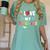 Teens Graduation I Heart My Teacher I Love My Teachers Women's Comfort Colors T-Shirt Chalky Mint