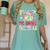 Thank You 1st Grade Teachers Graduation Last Day Of School Women's Comfort Colors T-Shirt Chalky Mint