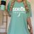 Track & Field Senior Mom Class Of 2026 Graduation 26 Women's Comfort Colors T-Shirt Chalky Mint
