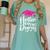 Two Degrees Hotter Graduation 2025 Diploma College Masters Women's Comfort Colors T-Shirt Chalky Mint