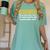 Undecided Collage Student Novelty Graduation Present Women's Comfort Colors T-Shirt Chalky Mint