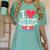 Veterinary Technician Graduation Shirt Vet Tech Women's Comfort Colors T-Shirt Chalky Mint