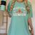 Weightlifting Senior 2024 Graduation Women's Comfort Colors T-Shirt Chalky Mint