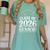 Women's Class Of 2026 Senior Graduation School College Women's Comfort Colors T-Shirt Chalky Mint