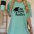 Women's One Degree Hotter College Masters PhD Graduation Party Women's Comfort Colors T-Shirt Chalky Mint