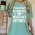 Women's I Survived My Brother's Nursing Degree School Graduation Women's Comfort Colors T-Shirt Chalky Mint