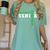 Wrestling Senior Night Wrestling Senior 2025 Graduation 34 Women's Comfort Colors T-Shirt Chalky Mint