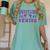 Wrestling Senior Night Wrestling Senior 2025 Graduation 49 Women's Comfort Colors T-Shirt Chalky Mint