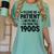 1900s Generation – Nostalgia Graphic Women's Comfort Colors T-Shirt Violet