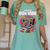 1980s 80s Reunion Nostalgia Memories Music School Grew Up Women's Comfort Colors T-Shirt Violet