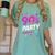 90's Party 90s Nostalgia Retro Rave Dance Music Women's Comfort Colors T-Shirt Violet