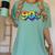 90s Retro Pop Art Rainbow Lips Nostalgia Costume 90s Women's Comfort Colors T-Shirt Violet 90s Retro Pop Art Rainbow Lips Nostalgia Costume 90s Women's Comfort Colors T-Shirt Violet