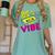 90's Vibe Retro Style Cassette Tape Nostalgia 1990s Party Women's Comfort Colors T-Shirt Violet