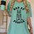 Bad At People Ferret Introvert Saying Slogan Women's Comfort Colors T-Shirt Violet