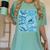 Blue Comic Book Blue Graphic Women's Comfort Colors T-Shirt Violet
