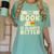 The Book Is Always Better Thriller Women's Comfort Colors T-Shirt Violet