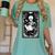 Book Lover The Reader Tarot Card Skeleton Reading Women's Comfort Colors T-Shirt Violet Book Lover The Reader Tarot Card Skeleton Reading Women's Comfort Colors T-Shirt Violet