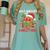 Book Reading Just Waiting For Christmas Gingerbread Women's Comfort Colors T-Shirt Violet Book Reading Just Waiting For Christmas Gingerbread Women's Comfort Colors T-Shirt Violet