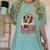 All Booked For Christmas Dragon Women's Comfort Colors T-Shirt Violet All Booked For Christmas Dragon Women's Comfort Colors T-Shirt Violet
