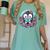 Bookish Penguin Heart A Readers Love Penguins Women's Comfort Colors T-Shirt Violet Bookish Penguin Heart A Readers Love Penguins Women's Comfort Colors T-Shirt Violet