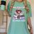 Books Coffee Yarn Lover My Favorite Things Women's Comfort Colors T-Shirt Violet