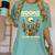 Books Make Me Happy Skeleton Read Reading Librarian Book Women's Comfort Colors T-Shirt Violet