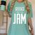 Books Are My Jam Graphic For Introverts Women's Comfort Colors T-Shirt Violet