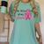 Breast Cancer Walk In Memory Of My Sister Women's Comfort Colors T-Shirt Violet