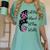 Call Me Antisocial But Please Don't Call Me Introvert Women's Comfort Colors T-Shirt Violet
