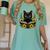 Cat For Women Book Lover Cute Cat And Book Women's Comfort Colors T-Shirt Violet