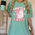 Chapter Thirty Est 1995 Cute 30th Birthday Book Bow Coquette Women's Comfort Colors T-Shirt Violet