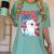 Childless Cat Ladies Vote Kamala Harris Cute Comic Book Cat Women's Comfort Colors T-Shirt Violet