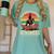 Classic Western Nostalgia Cowboy Sunset Women's Comfort Colors T-Shirt Violet