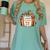 I Closed My Book To Be Here Fall Pumpkin Women's Comfort Colors T-Shirt Violet