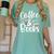 Coffee And Books Women's Comfort Colors T-Shirt Violet