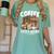Coffee Cats And Books Cats And Reading Lovers Women's Comfort Colors T-Shirt Violet