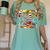 Comic Book Pop Art Modern Fun Women's Comfort Colors T-Shirt Violet Comic Book Pop Art Modern Fun Women's Comfort Colors T-Shirt Violet