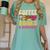 Crochet Coffee Reading Books Crocheter Crocheting Women's Comfort Colors T-Shirt Violet