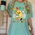 Cute 100 Days In The Books Groovy Boy Girl Teacher Women's Comfort Colors T-Shirt Violet