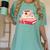 Cute Books And Coffee Crochet Valentines Day Tee For Couples Women's Comfort Colors T-Shirt Violet