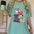 Cute Reading Seal On Books Book Lover Women's Comfort Colors T-Shirt Violet